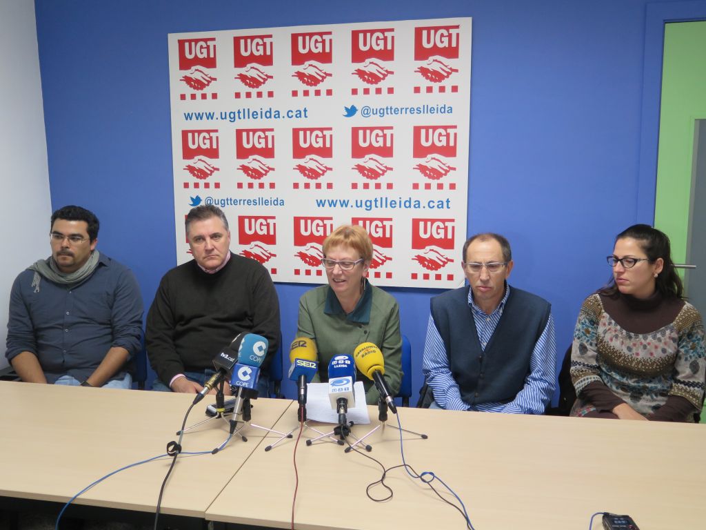 La UGT-Terres de Lleida proposa la creació d'un observatori socioeconòmic