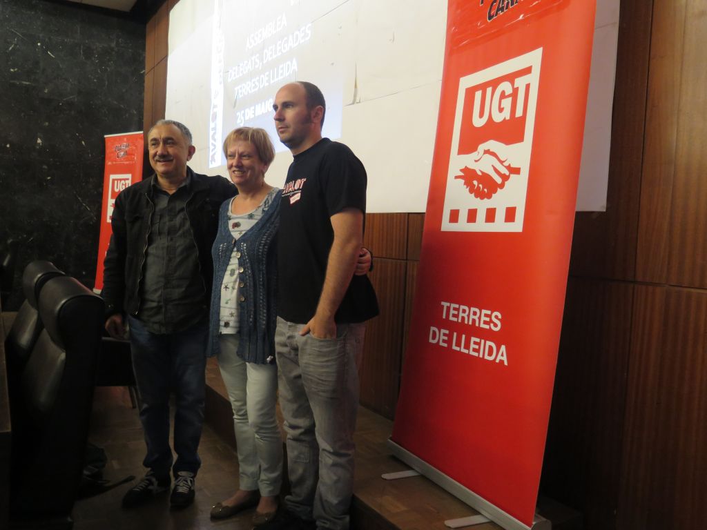 Assemblea de delegats/des a Lleida per l'Acord Salarial