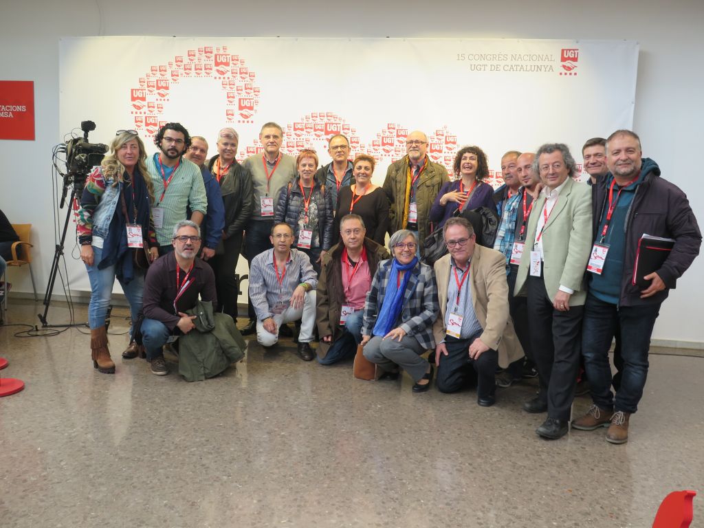XV Congrés de la UGT de Catalunya: Som Drets, Som Lluita