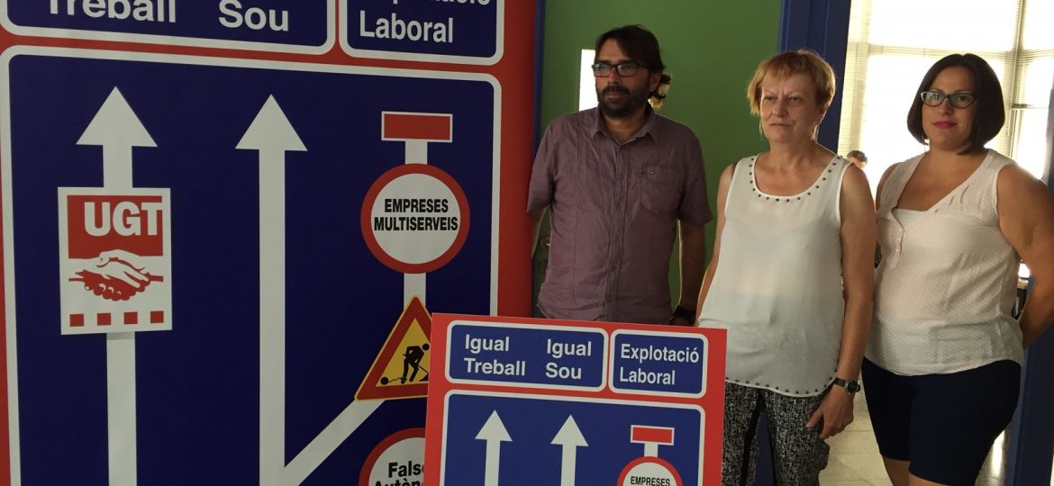 Camil Ros, Núria Solé i Demelsa Mateos.