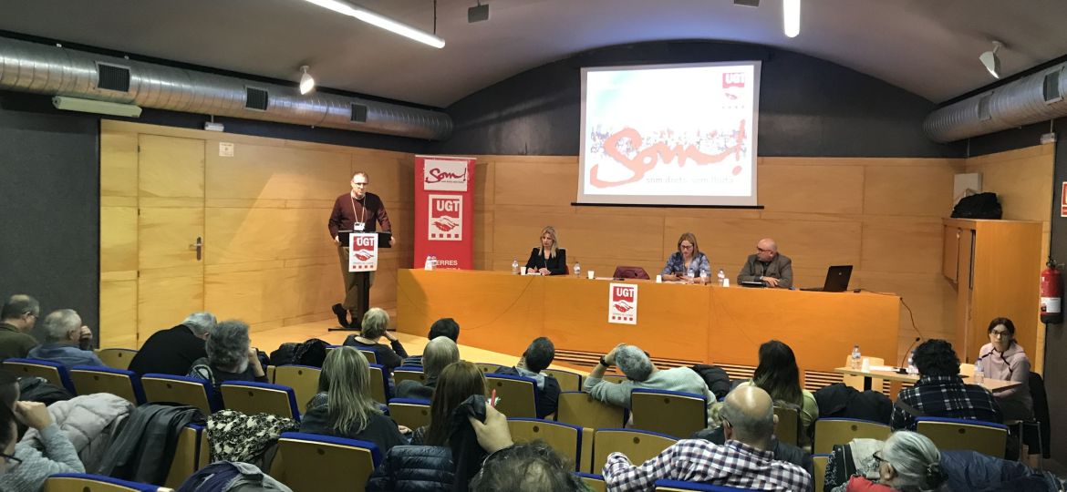 El secretari general, a la seva intervenció