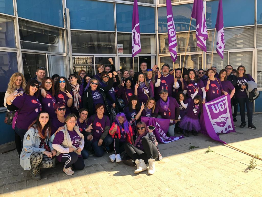La UGT-Terres de Lleida fa sentir la seva veu aquest 8 de Març, Dia de la Dona