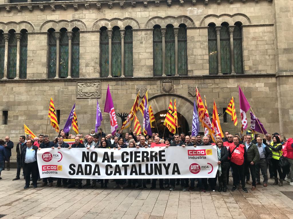 Moció en defensa dels treballadors i les treballadores de l'empresa Sada