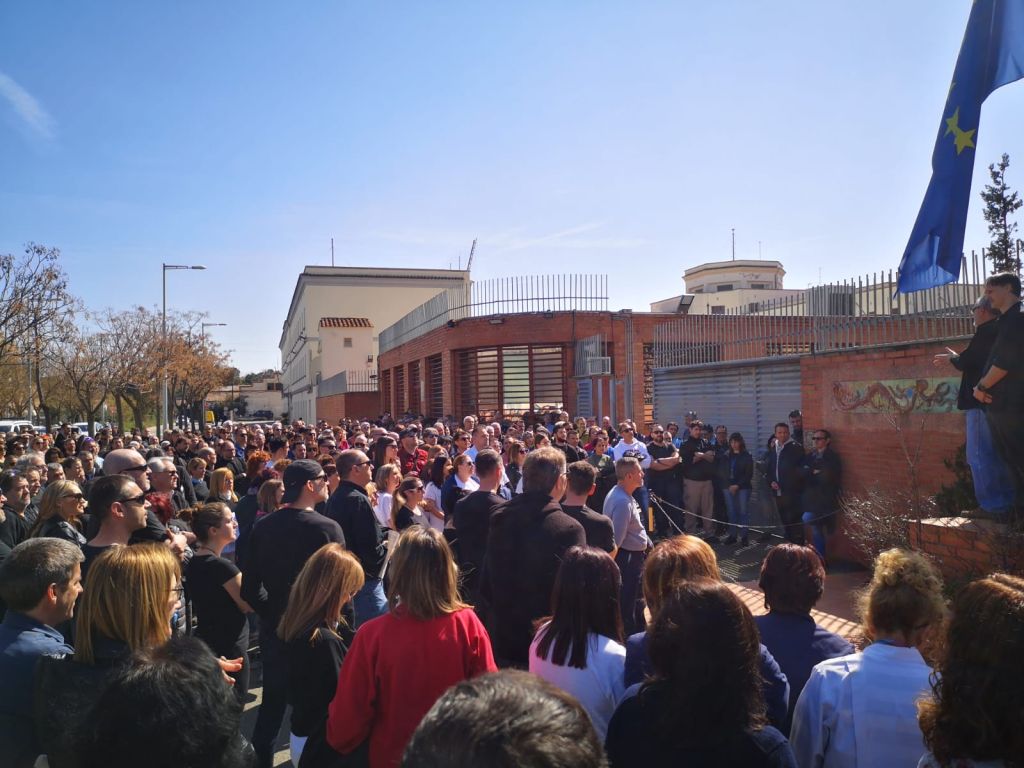 Concentració a les portes de la presó de Lleida per exigir més seguretat als centres penitenciaris