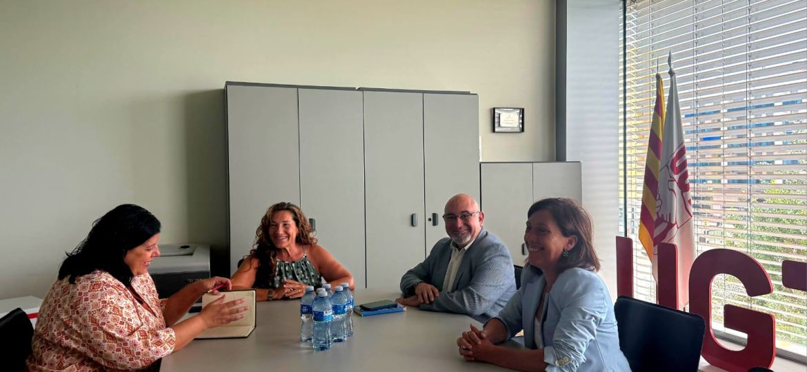 UGT reunió Núria Gil