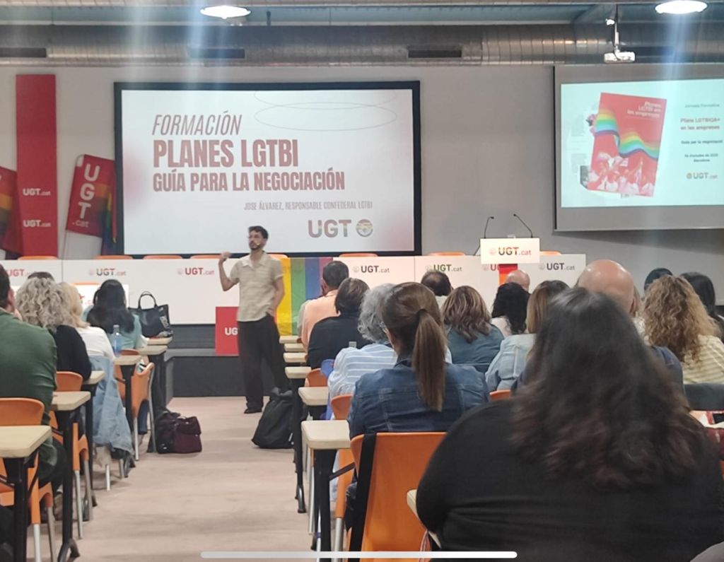 La UGT-Terres de Lleida participa en una jornada formativa sobre els plans LGTBIQA+ a les empreses