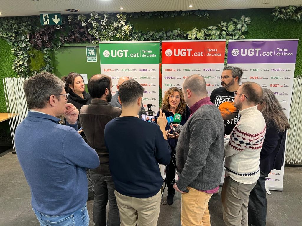 La UGT-Terres de Lleida fixa com a objectiu prioritari per al 2026 la millora dels convenis provincials