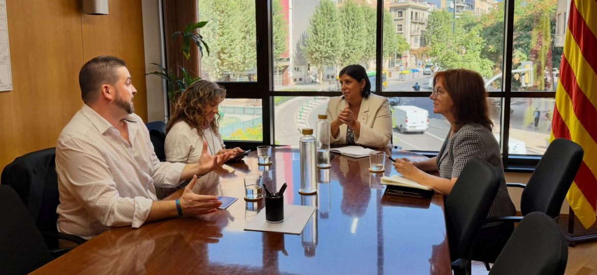 Imatge de la reunió. / UGT Terres de Lleida