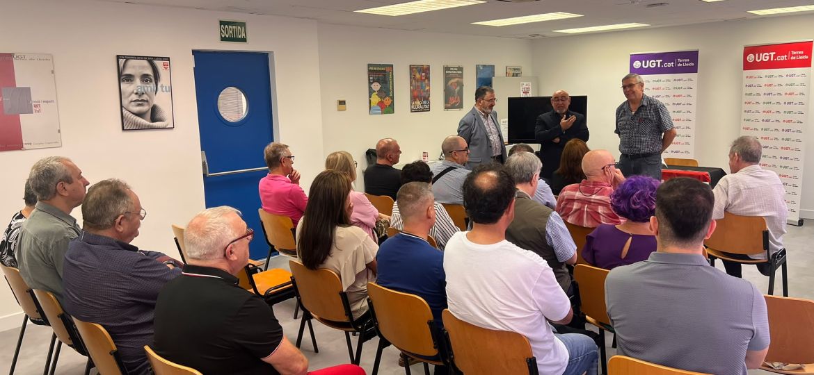 La UGT-Terres de Lleida reclama una llei integral de la gent gran que garanteixi drets, autonomia i una vida digna. / UGT Terres de Lleida